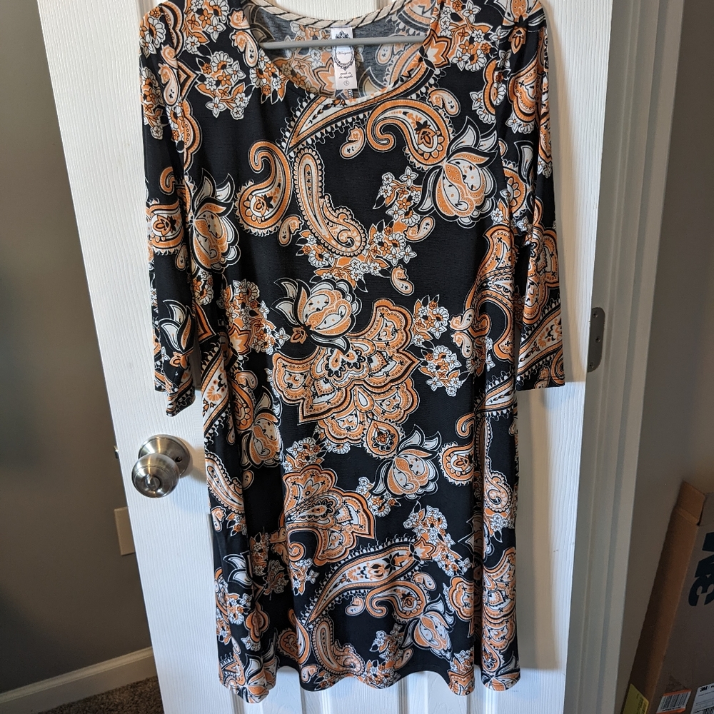 Paisley Swing Dress